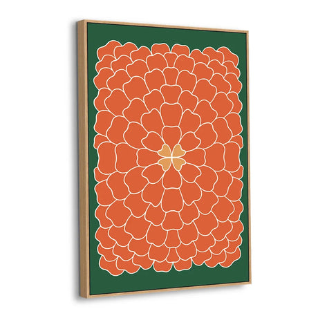 Bloom Radiance Floral Canvas Wall Art