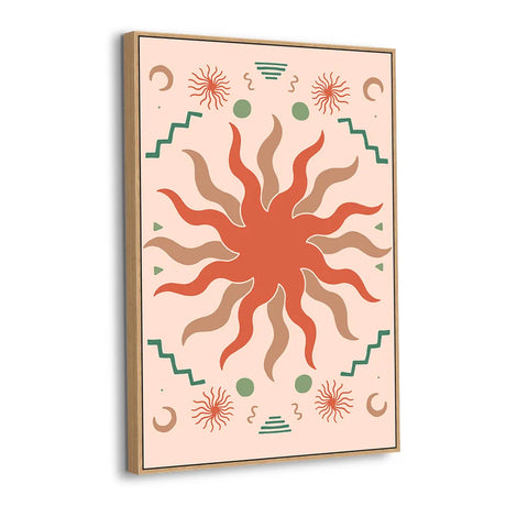 Boho Sunrise Dream Canvas Wall Art