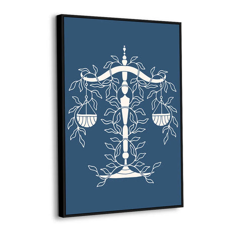 Botanical Balance Abstract Canvas Wall Art