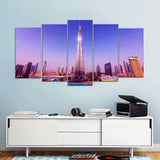 Burj Khalifa Multi-Panel Canvas Wall Art