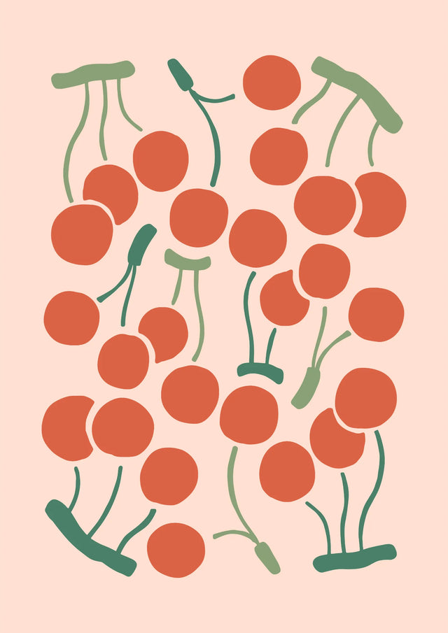 Cherry Pop Bliss Canvas Wall Art