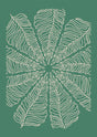 Radiant Leaves Canvas Wall Art
