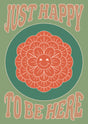 Smiling Blossom Joy Canvas Wall Art
