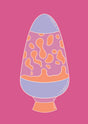 Groovy Lava Lamp Canvas Wall Art