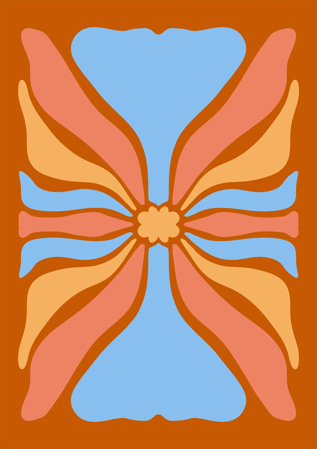 Butterfly Blaze Canvas Wall Art