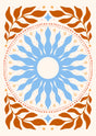 Solar Bloom Canvas Wall Art