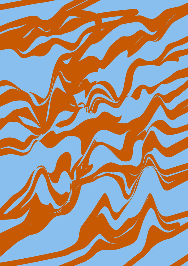 Molten Dunes Canvas Wall Art