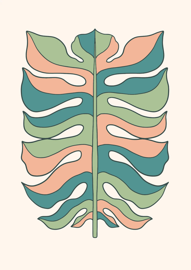 Palm Mirage Canvas Wall Art