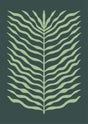 Waves of Fern Canvas Wall Art