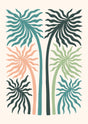 Tropical Whirl Canvas Wall Art