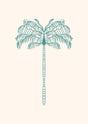 Coastal Calm Palm Canvas Wall Art