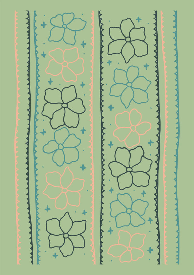 Garden Rhythm Canvas Wall Art