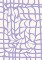 Lavender Web Abstract Canvas Wall Art