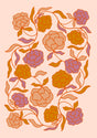 Blooming Garden Tapestry Canvas Wall Art