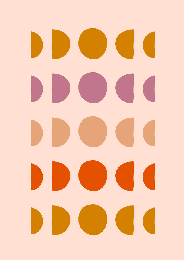 Phases of Color Canvas Wall Art