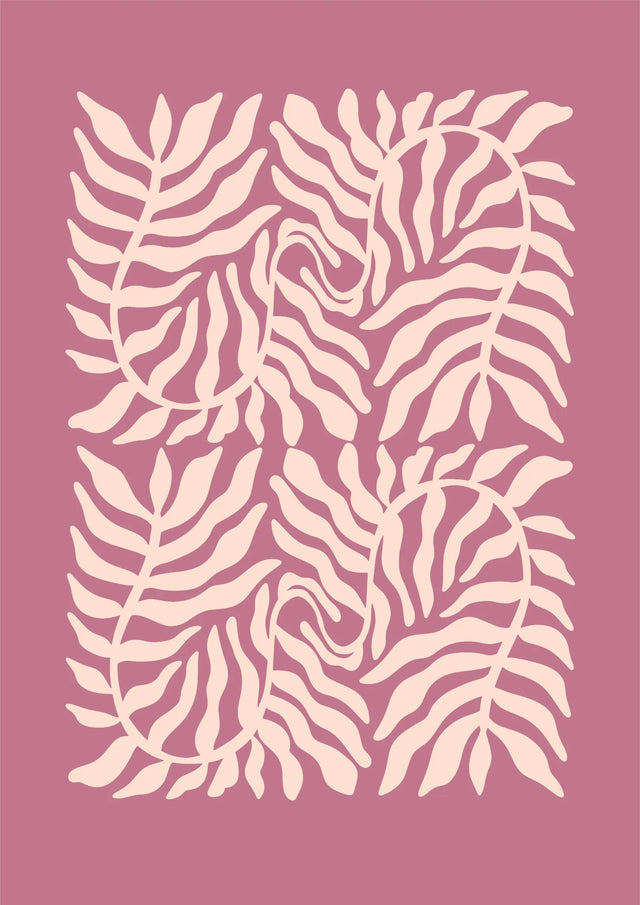 Fern Whirl Harmony Canvas Wall Art