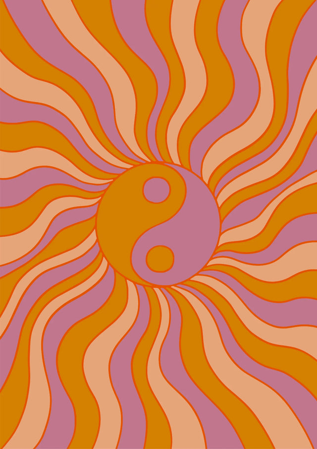 Groovy Balance Canvas Wall Art