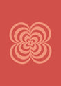 Radiant Bloom Retro Canvas Wall Art