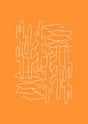 Desert Silhouettes Canvas Wall Art
