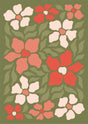 Botanical Rhythm in Bloom Canvas Wall Art