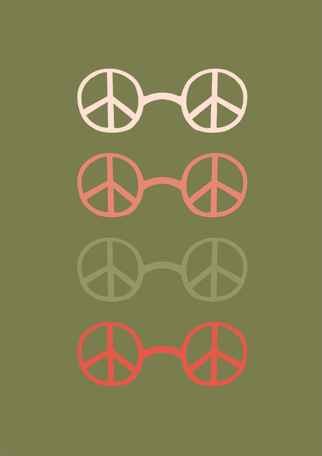 Peace Lens Canvas Wall Art