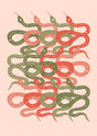 Serpentine Flow Canvas Wall Art