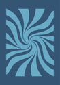 Twisted Motion Abstract Canvas Wall Art