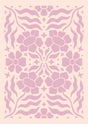 Petal Harmony Pink Floral Canvas Wall Art