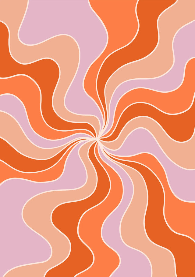 Groovy Bloom Canvas Wall Art