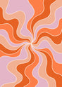 Groovy Bloom Canvas Wall Art