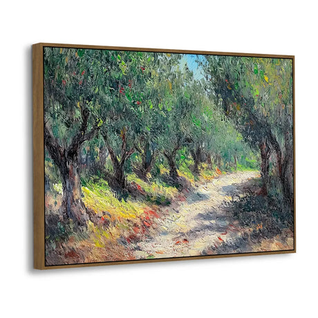 Canvas Wall Art - Serene Forest Pathway