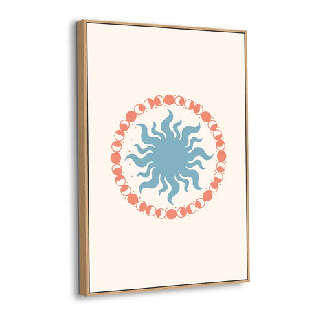 Celestial Embrace Canvas Wall Art