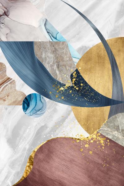 Celestial Flow Abstract Wall Art