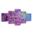 Cherry Blossom in Moonlight Canvas Wall Art