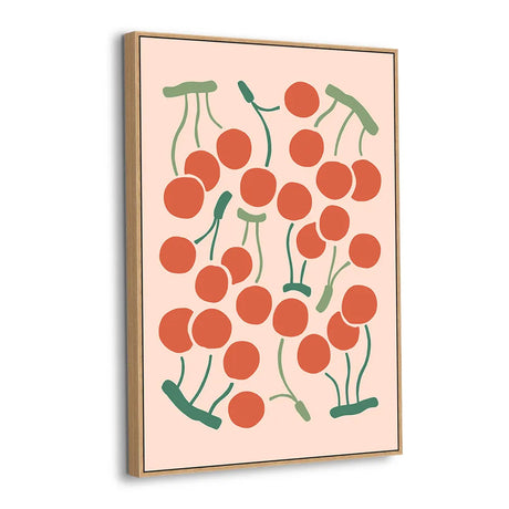 Cherry Pop Bliss Canvas Wall Art