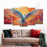 Christian Holy Spirit Dove Canvas Wall Art