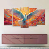 Holy Spirit Dove Christian Canvas Wall Art