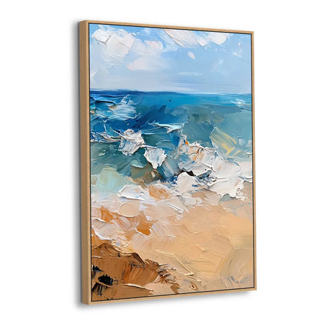 Coastal Bliss Canvas Wall Art Painting