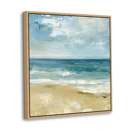 Coastal Serenity: Ocean View Canvas Wall Art