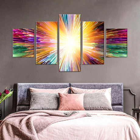 Abstract Shining Canvas Wall Art