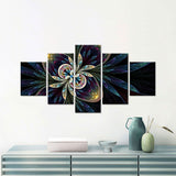 Colorful Mandala Pattern Canvas Wall Art