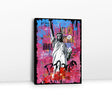 Colorful Statue Of Liberty Graffiti Canvas Wall Art5