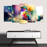 Vivid Hummingbird Canvas Wall Art