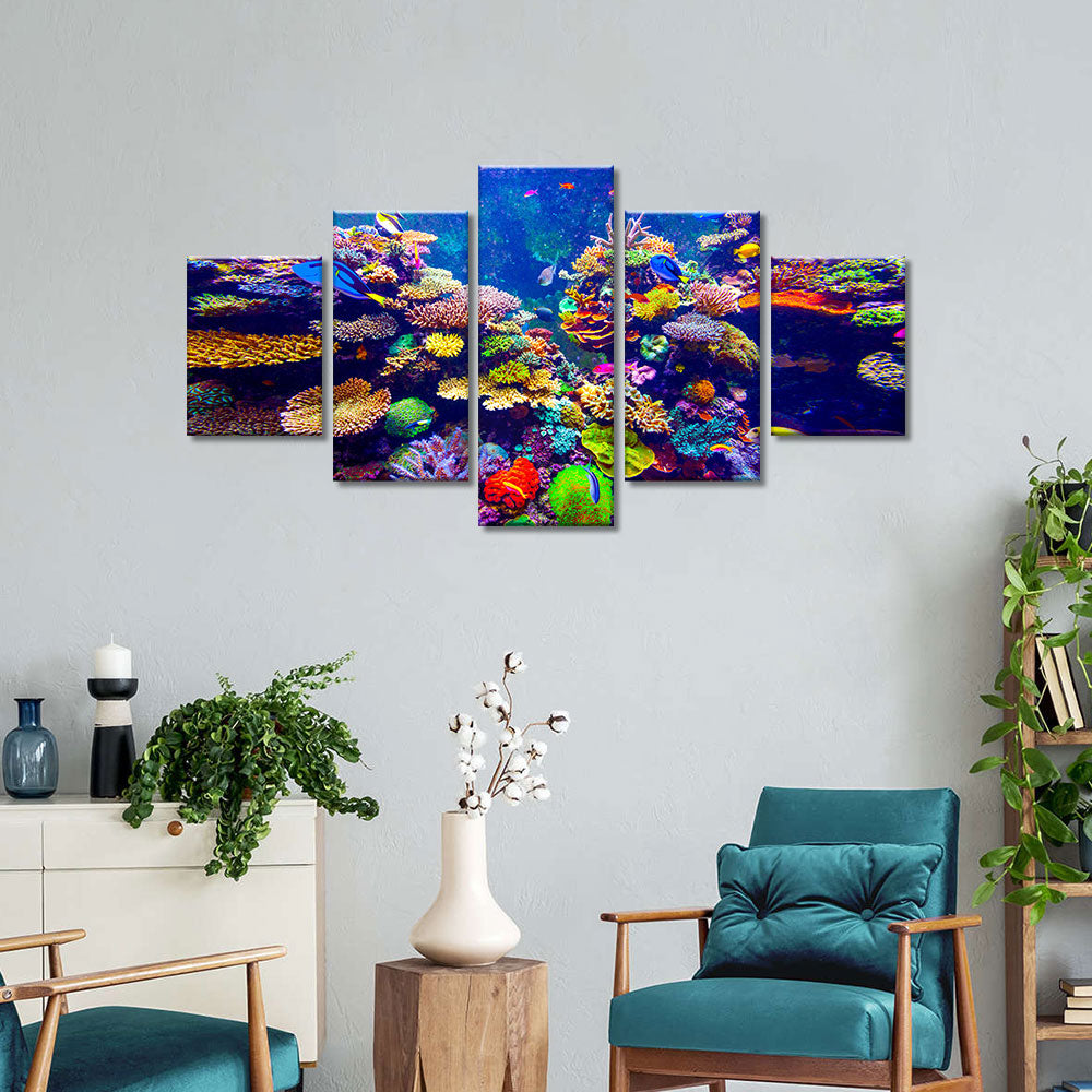 Coral Reef Canvas Wall Art