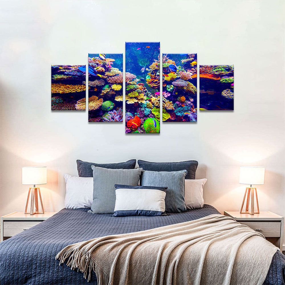 Coral Reef Canvas Wall Art