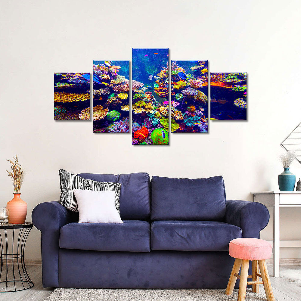 Coral Reef Canvas Wall Art