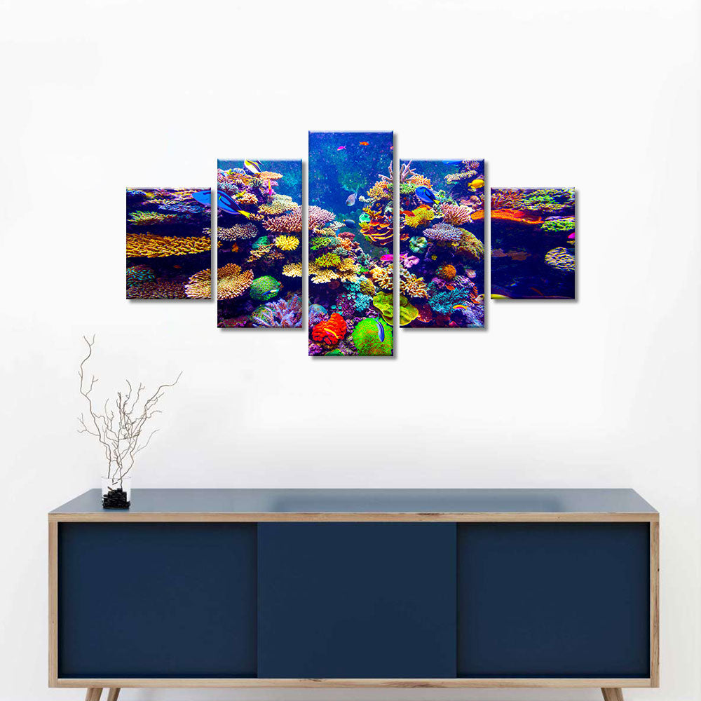 Coral Reef Canvas Wall Art