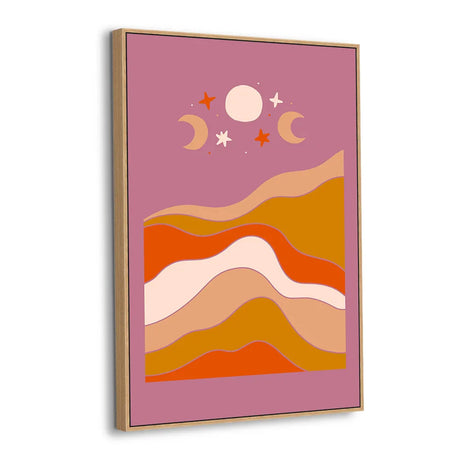 Cosmic Dunes Canvas Wall Art