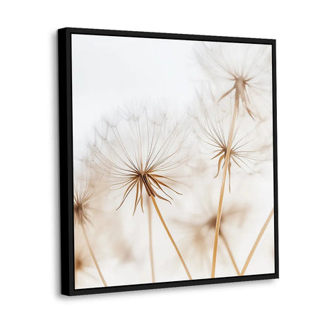 Dandelion Elegance Close-Up-Canvas Wall Art