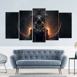 Dark Throne Canvas Wall Art